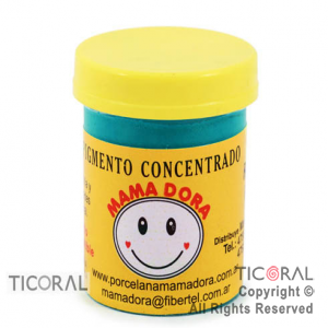 PIGMENTO CONCENTRADO P/PORCELANA FRIA ESMERALDA X 15GR X 1